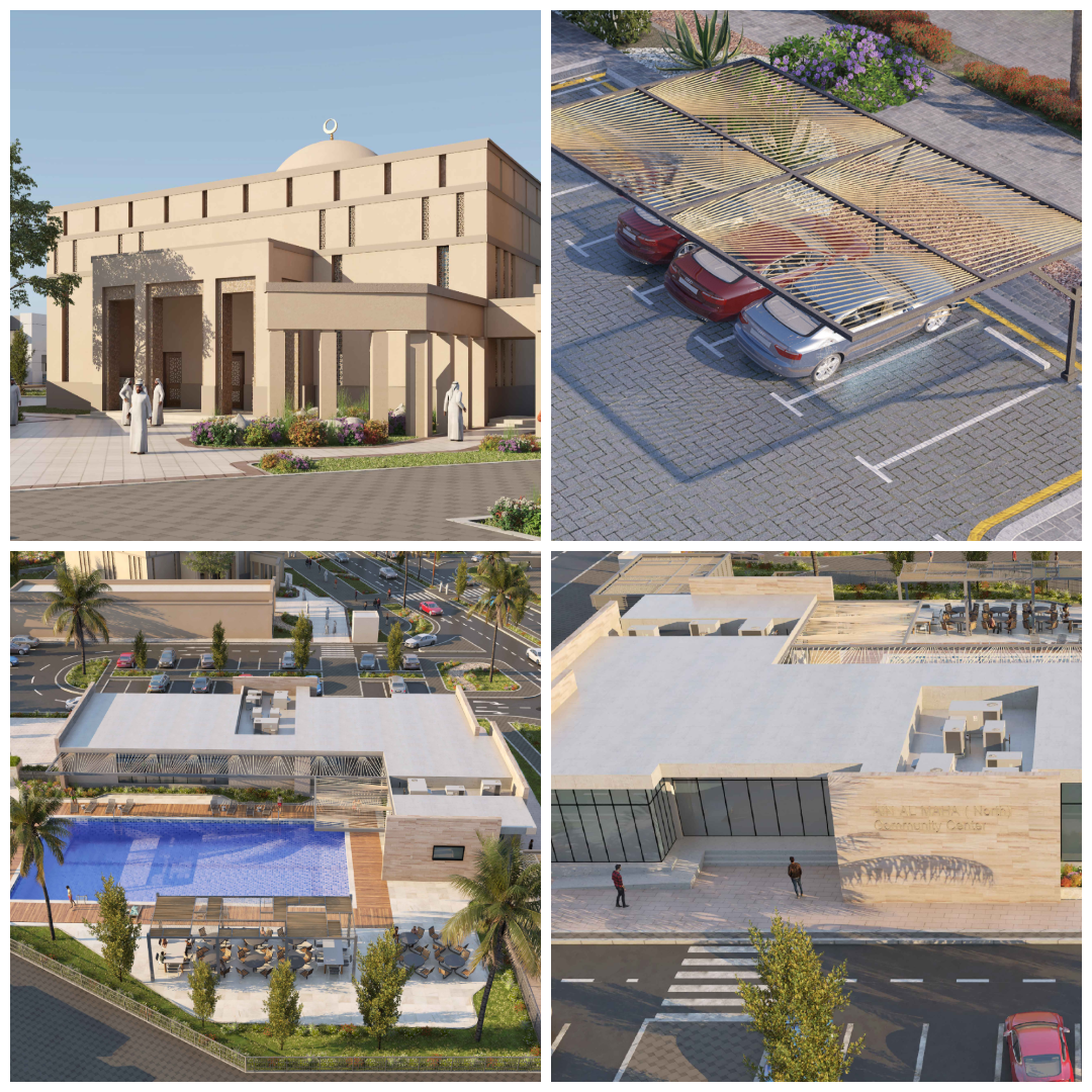 Jubail Island – Ain Al Maha North (Mosque, Community Center and Parking)