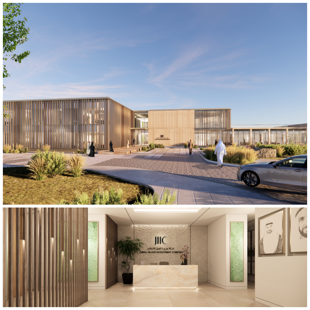 Construction of JIIC Headquarters Building in Al Jubail Island